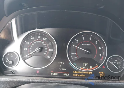 2014 BMW 435I xDrive из США, поврежденный, VIN WBA3R5C54EK186612